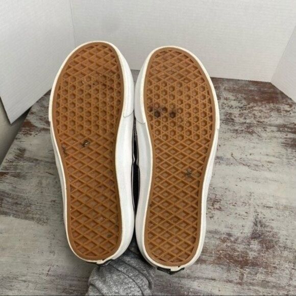 Vans Black Sequin Sneakers Shoes 7.5 - Picture 4 of 6